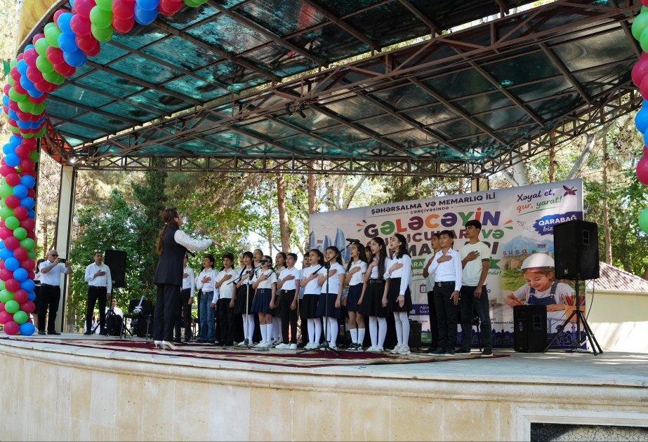 “Gələcəyin qurucuları və memarları” - Ağcabədidə yaradıcılıq festivalı