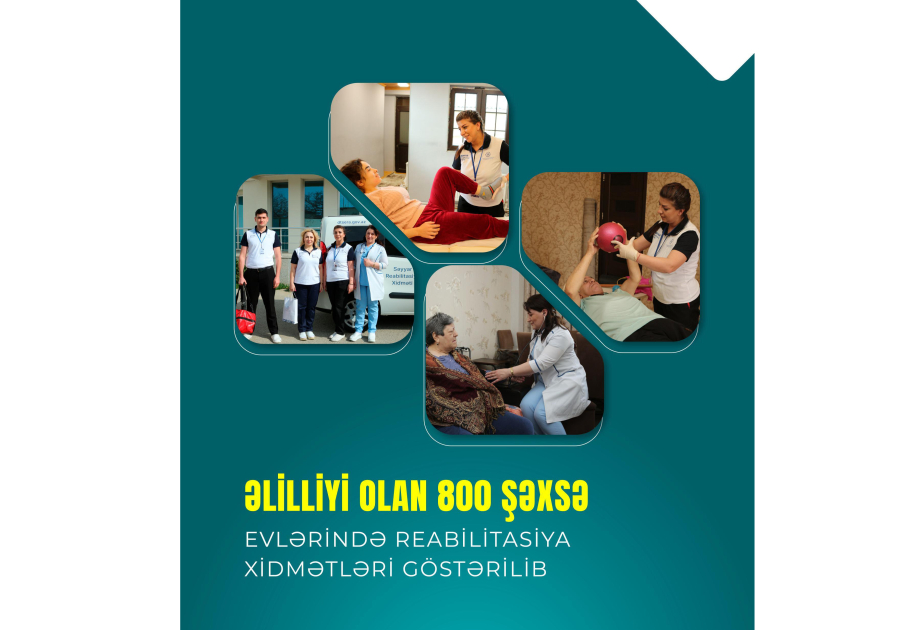 Bu il əlilliyi olan 800-dək şəxsə evlərində reabilitasiya xidmətləri göstərilib