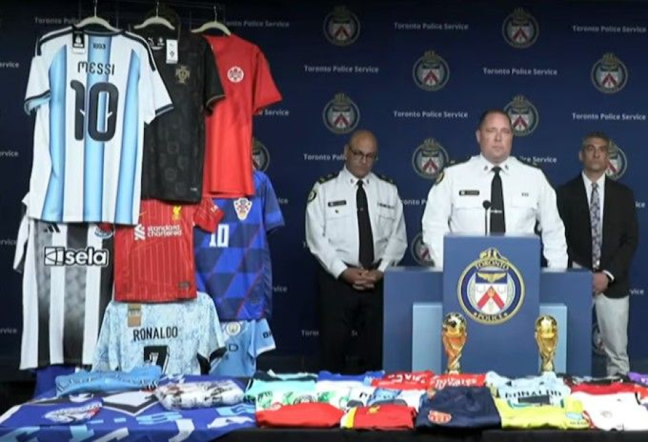 Toronto police seize $2.5 million worth of fake soccer gear ahead of World Cup