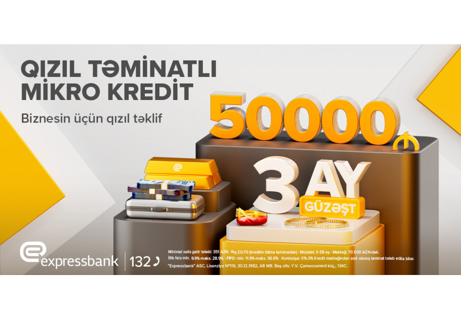 ®  “Expressbank”dan sahibkarlar üçün yeni məhsul