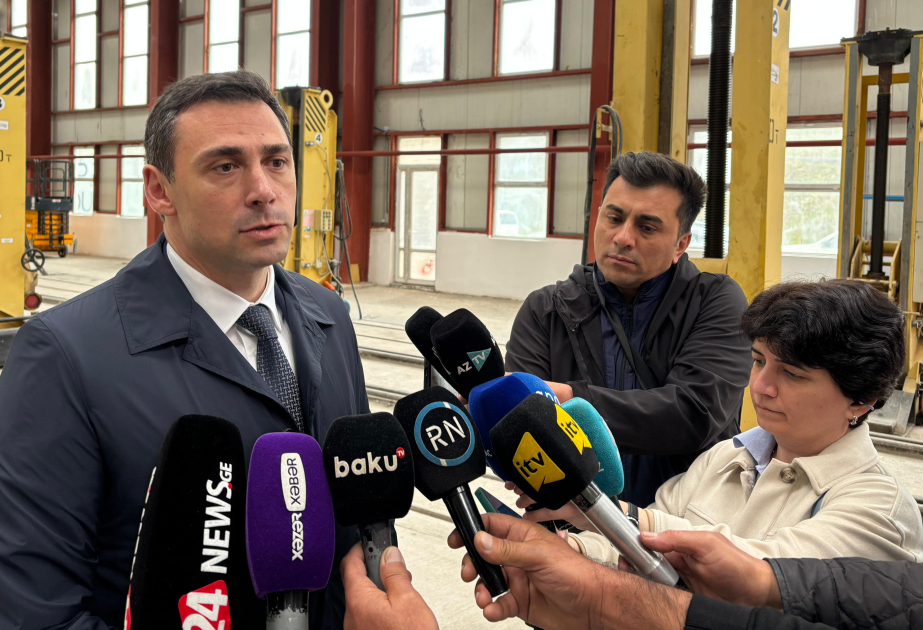 Abashidze: Bahnstrecke Baku–Tiflis–Kars wird Transitrolle Aserbaidschans und Georgiens stärken