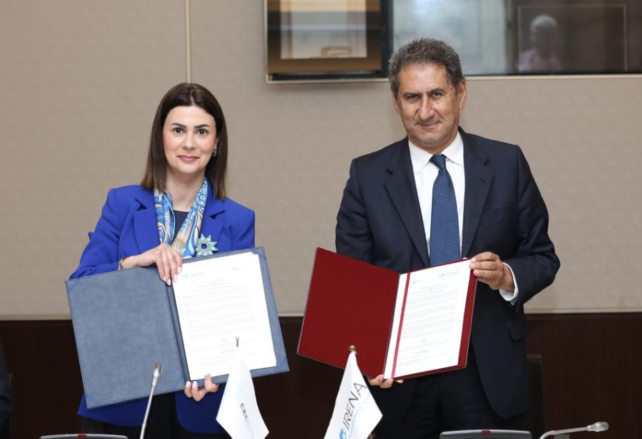 В рамках Бакинского энергетического форума между IRENA и CECECO подписан Меморандум о взаимопонимании