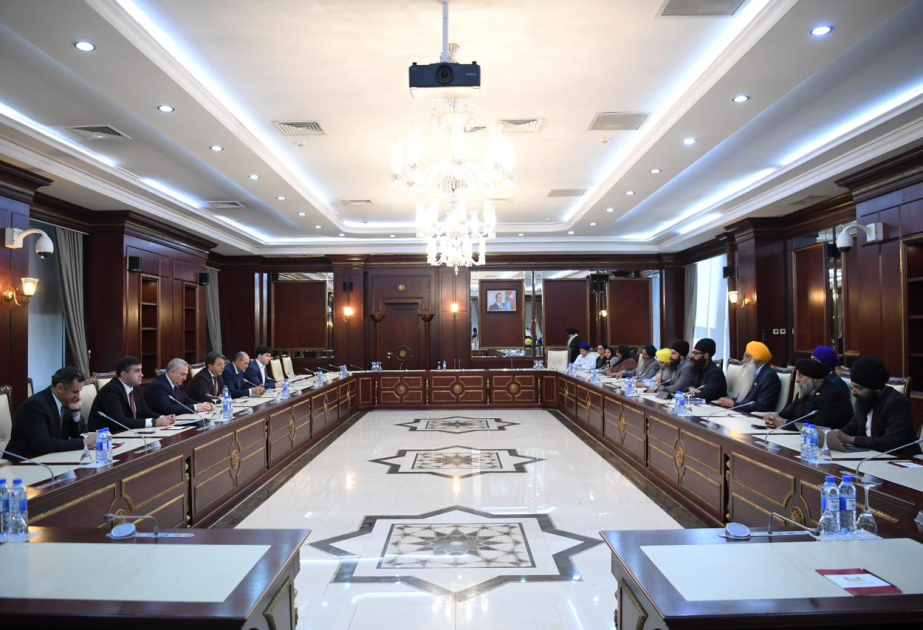 Beynəlxalq Siqh Federasiyasının nümayəndələri Milli Məclisdə olublar