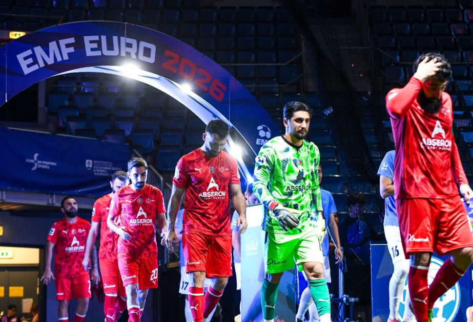 Avropa çempionatı: Azərbaycan minifutbol millisi yarımfinala yüksəlib