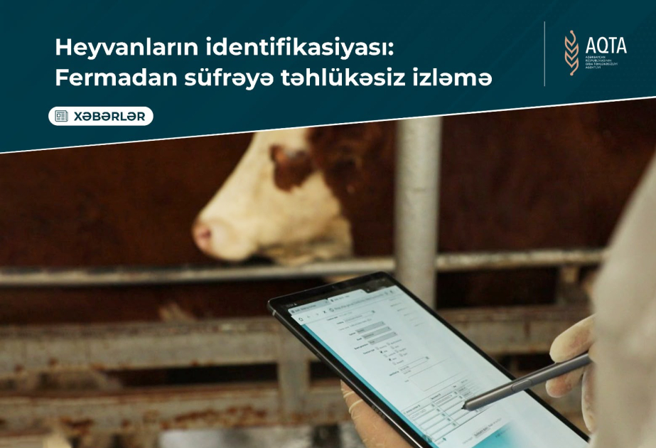 AQTA: Heyvanların identifikasiyası və qeydiyyatı baytarlıq nəzarətini gücləndirir