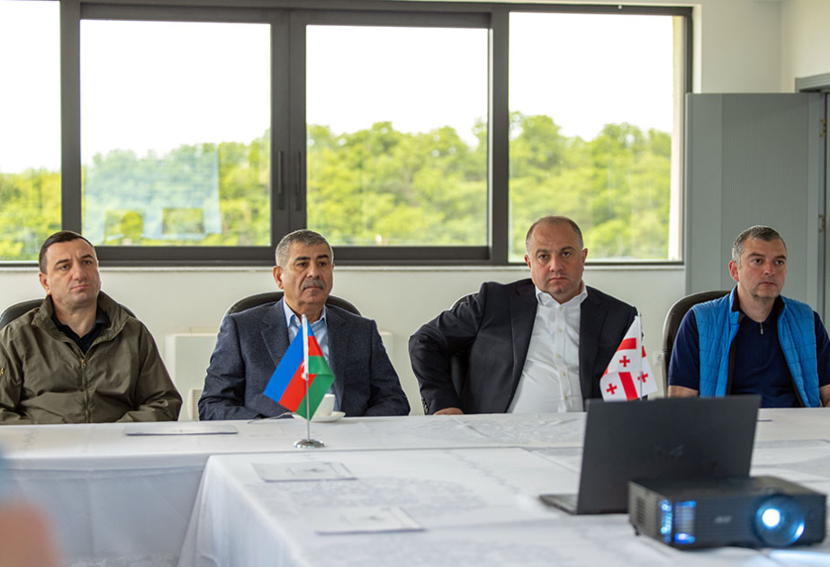 El Ministro de Defensa de Azerbaiyán visita varias instalaciones militares en Georgia