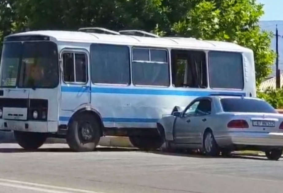 Naxçıvanda baş verən qəzada 3 nəfər xəsarət alıb