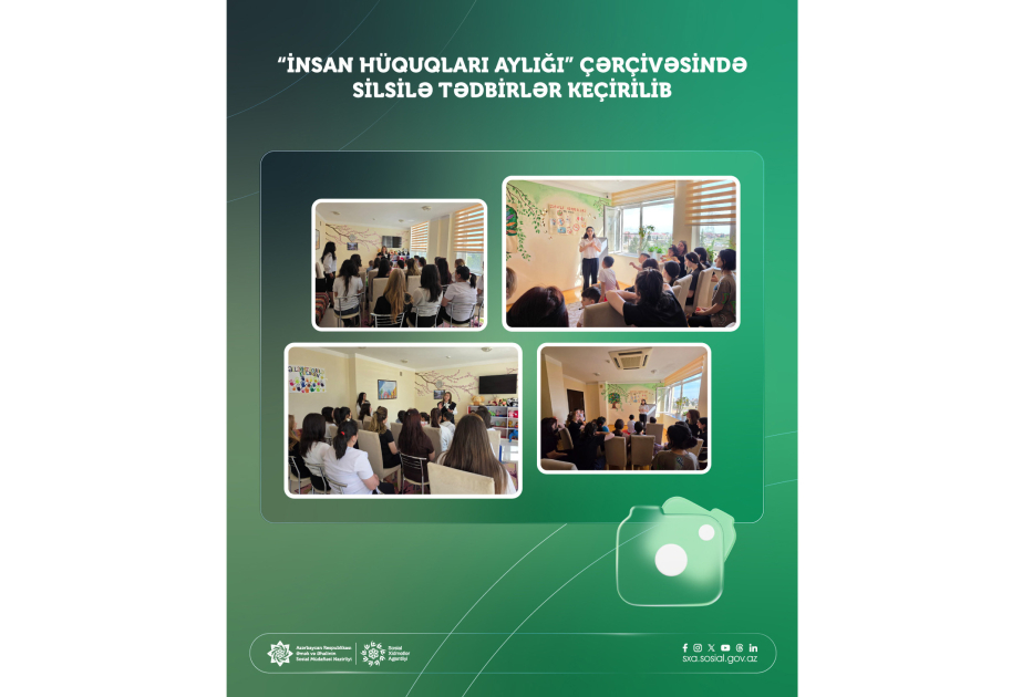 Məişət zorakılığı qurbanlarına hüquqi məlumatlar verilib