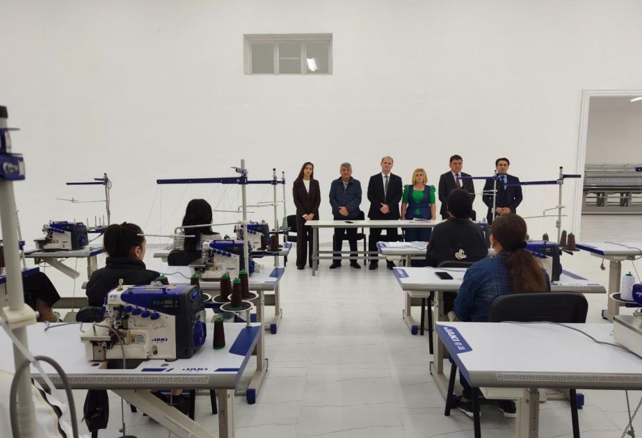 Xocalıdakı “Qarabağ Tekstil Evi”ndə çalışacaq şəxslər üçün peşə kurslarının təşkilinə başlanılıb