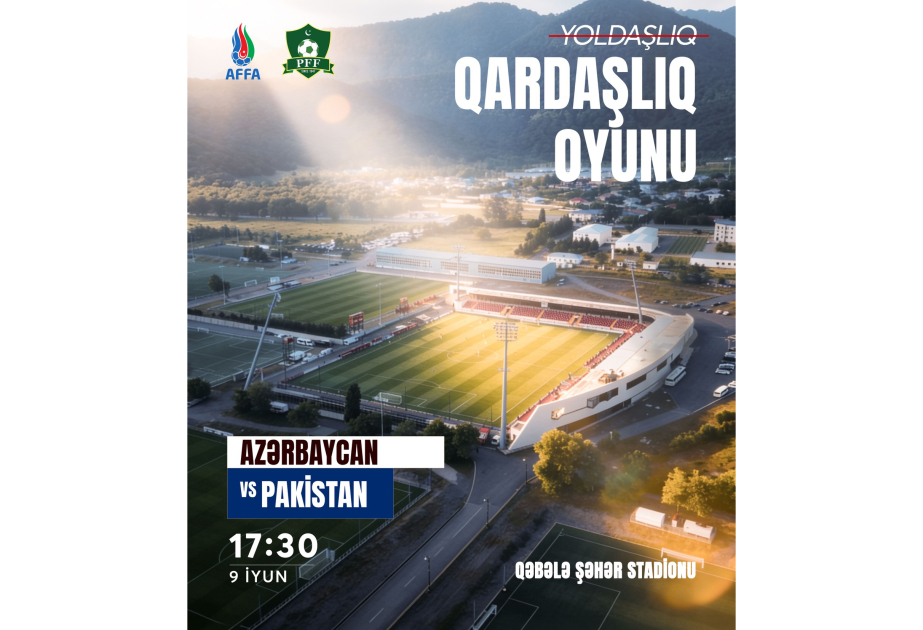 Azərbaycanın U-21 millisi Pakistanla yoldaşlıq görüşü keçirəcək