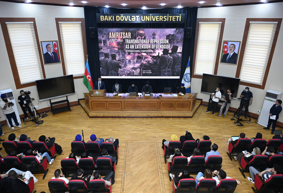 Internationale Konferenz zu den Ereignissen von Amritsar in Baku eröffnet