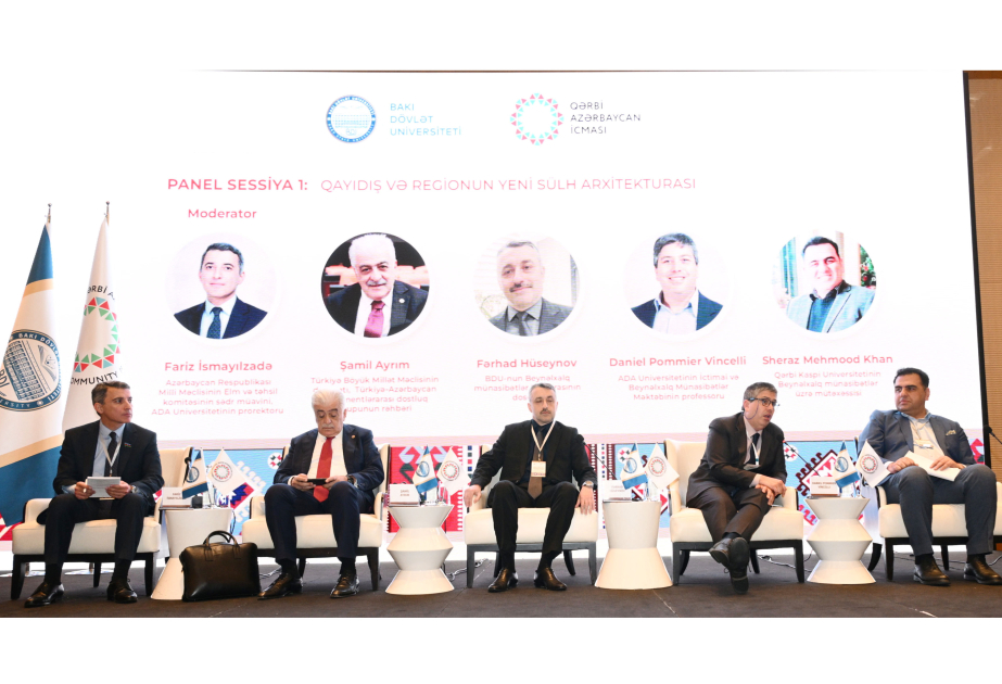 Qayıdış və regionun yeni sülh arxitekturası - panel sessiya
