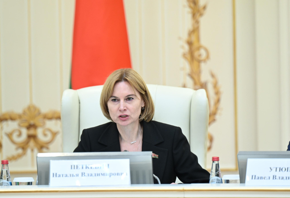 La Viceprimera Ministra de Bielorrusia ha expuesto las principales líneas de desarrollo de la cooperación con Azerbaiyán