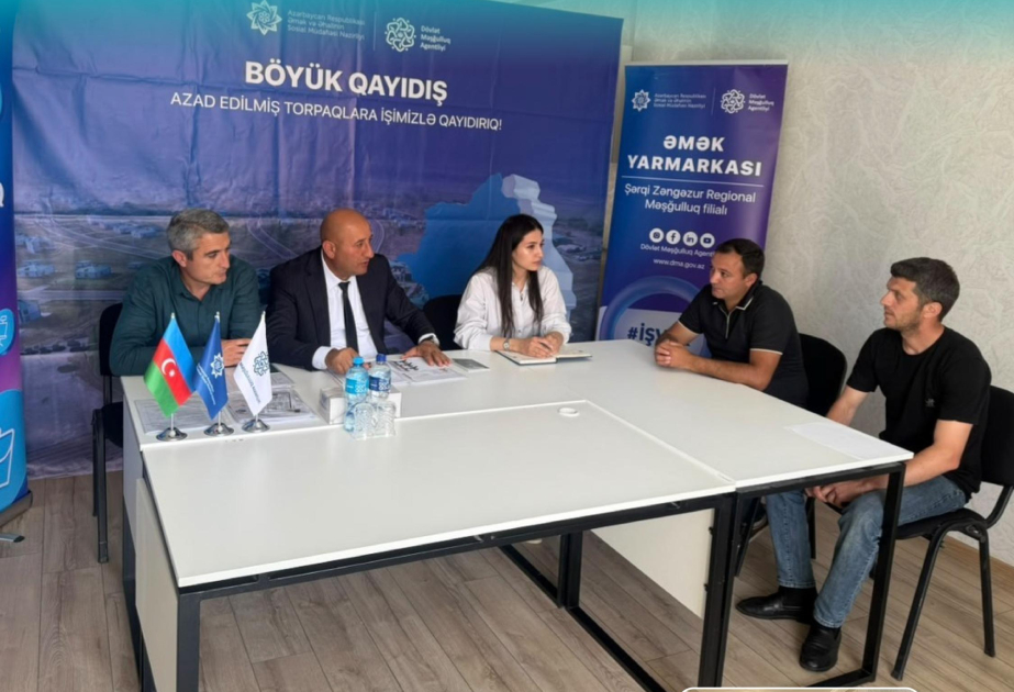 Zəngilanda növbəti əmək yarmarkası təşkil olunub