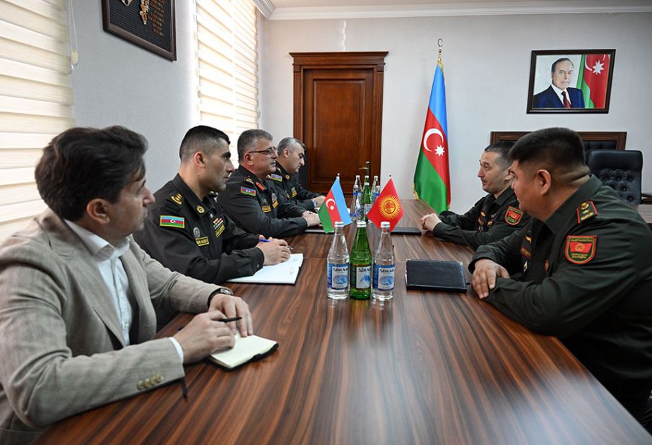 Hərbi təhlükəsizlik sahəsində Azərbaycan və Qırğızıstan nümayəndələrinin görüşü olub