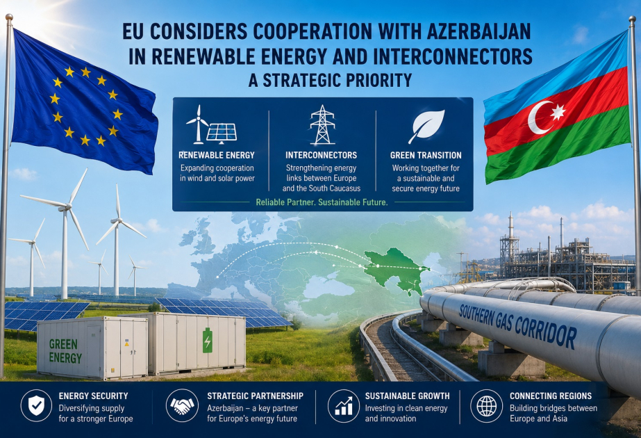 EU considers cooperation with Azerbaijan in renewable energy as strategic priority