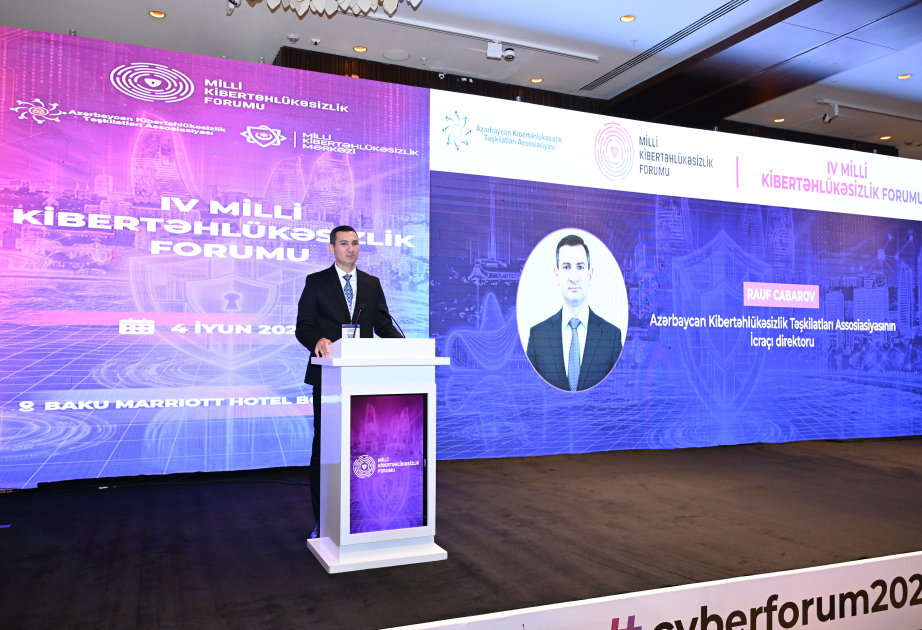Rauf Cabarov: Müasir dövrdə kiberməkanda aparılan mübarizə ənənəvi təhlükəsizlik məsələləri qədər əhəmiyyət daşıyır