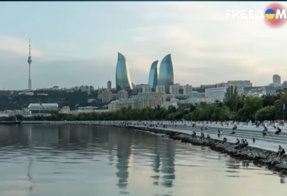 Украинская сталь для символа Баку: о Flame Towers рассказали на телеканале FREEDOM