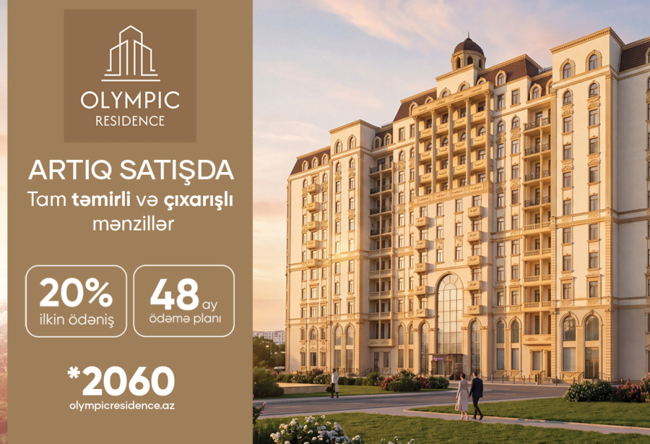 ®  Əfsanəvi "Atletlər kəndi"ndə yeni dövr: "Olympic Residence" yaşayış kompleksi satışa çıxarılır!