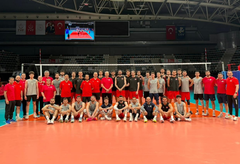 Kişi voleybolçulardan ibarət Azərbaycan millisi Avropa Liqasına hazırlığı başa vurub
