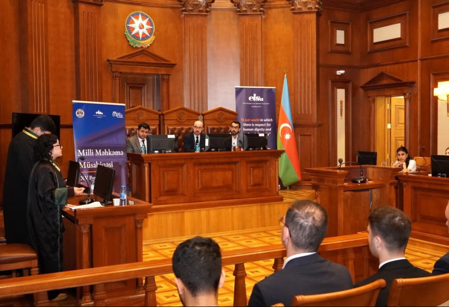 XV Milli Məhkəmə Müsabiqəsinin qalibi məlum olub