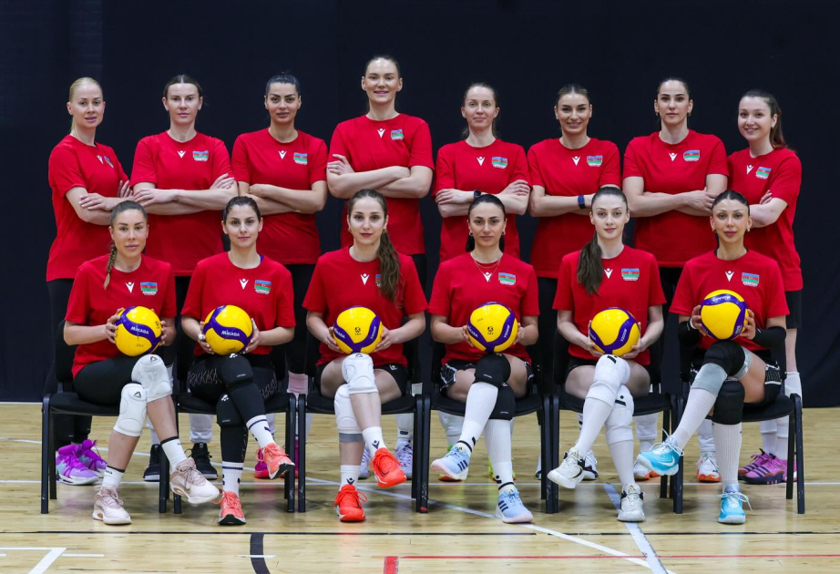 Qadın voleybolçulardan ibarət Azərbaycan millisinin Avropa Liqası üçün yekun heyəti açıqlanıb