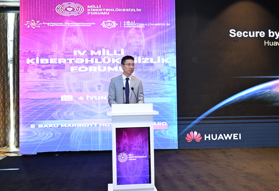 “Huawei” rəsmisi: Kibertəhlükəsizlik rəqəmsal inkişafın təməlidir