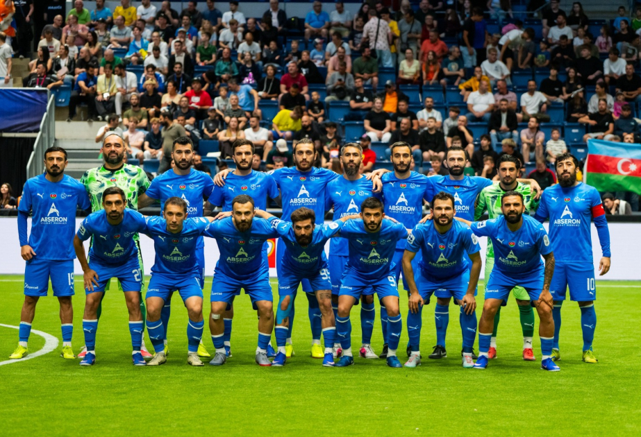 Azerbaijan's minifootball national team crowned European champion