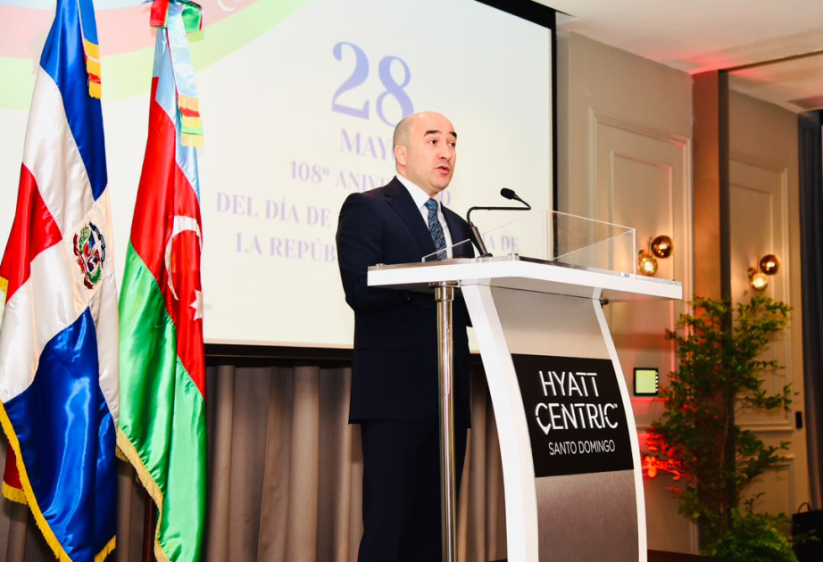 En la República Dominicana se celebró una recepción oficial con motivo del Día de la Independencia de Azerbaiyán