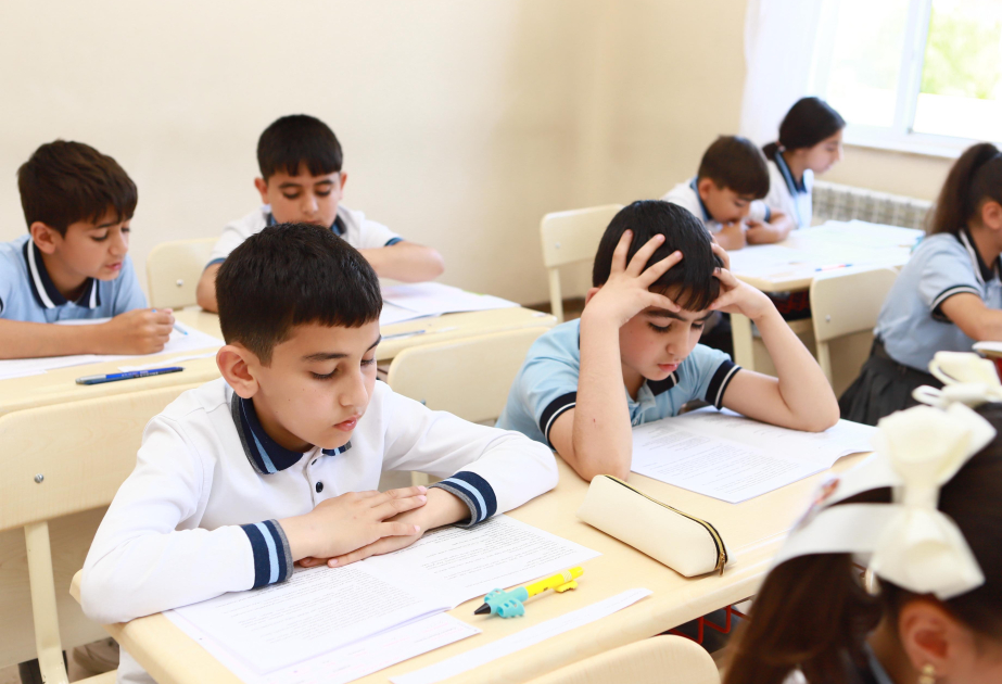 Naxçıvanda IV siniflər üzrə monitorinqdə 4300-dən çox şagird iştirak edir - FOTOLAR