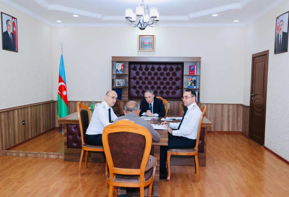 Baş prokuror Şəmkir rayonunda vətəndaşların müraciətlərini dinləyib