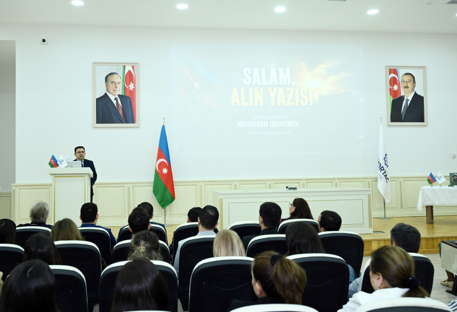 In Baku Gedenken an Märtyrer-Journalisten Maharram Ibrahimov begangen