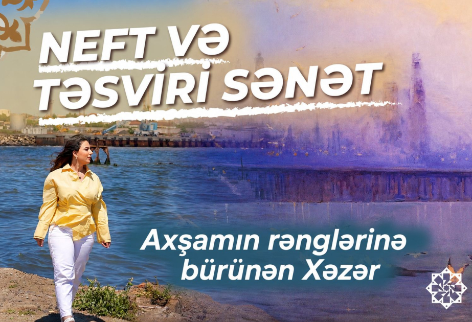 Neft və təsviri sənət: Səttar Bəhlulzadə - “Xəzərdə axşam”