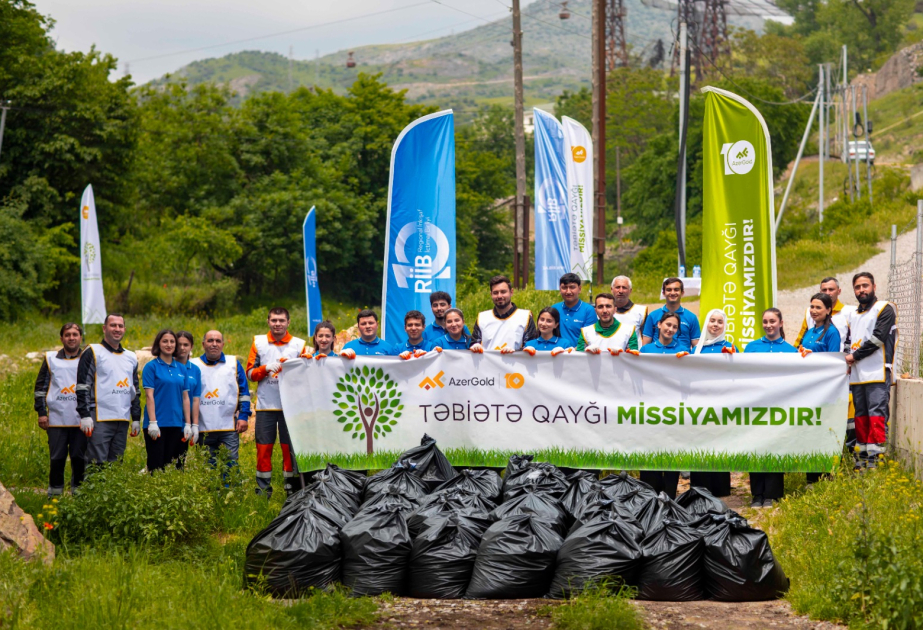 “AzerGold” və RİİB Daşkəsəndə ekoloji aksiya keçirib