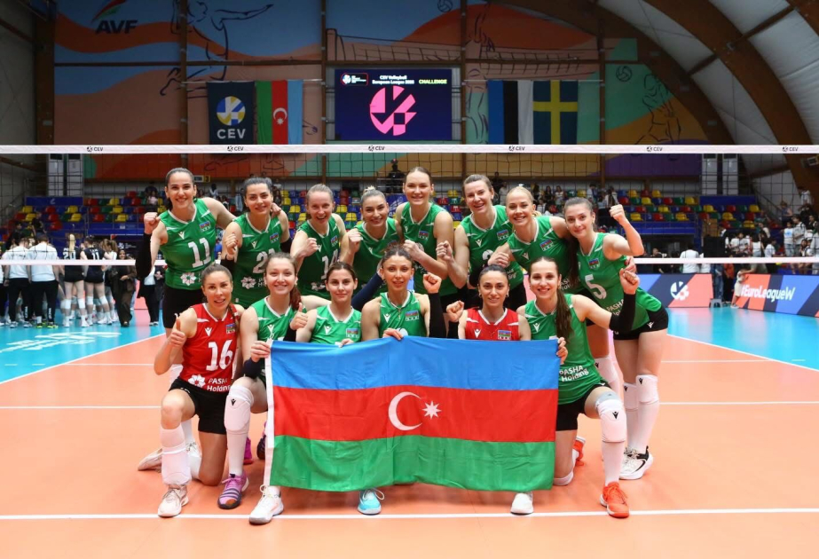 Azərbaycanın voleybol milli komandaları Avropa Liqasında birinci mərhələni başa vurublar