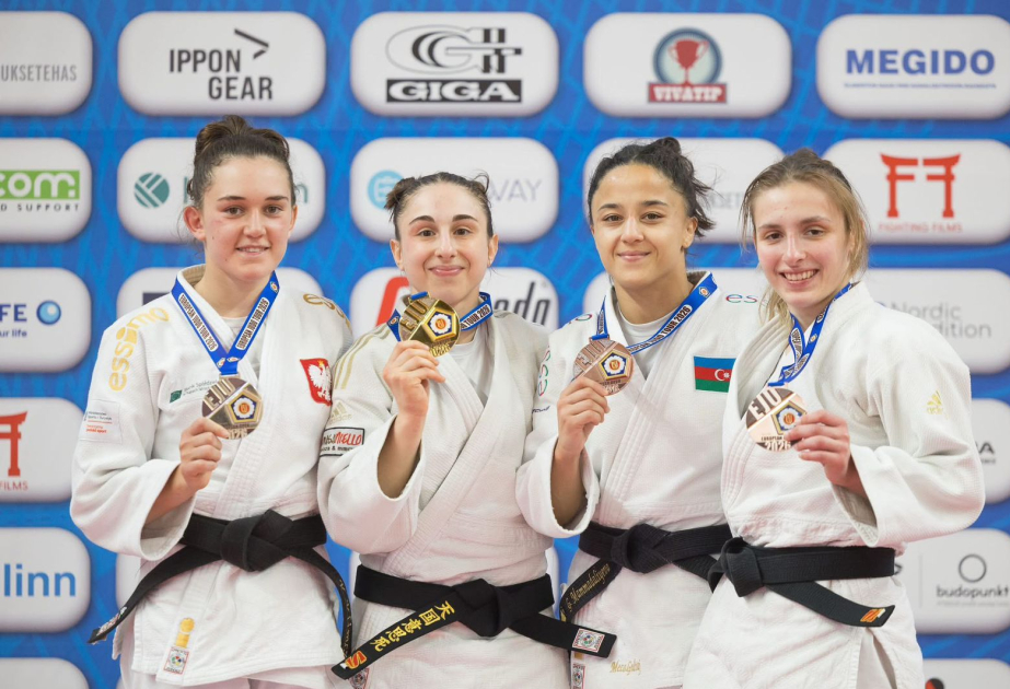 Drei Medaillen für aserbaidschanische Judoka in Tallinn