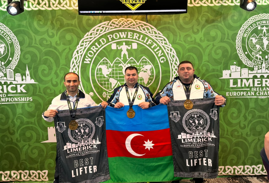 Los powerlifters azerbaiyanos baten dos récords en el Campeonato de Europa