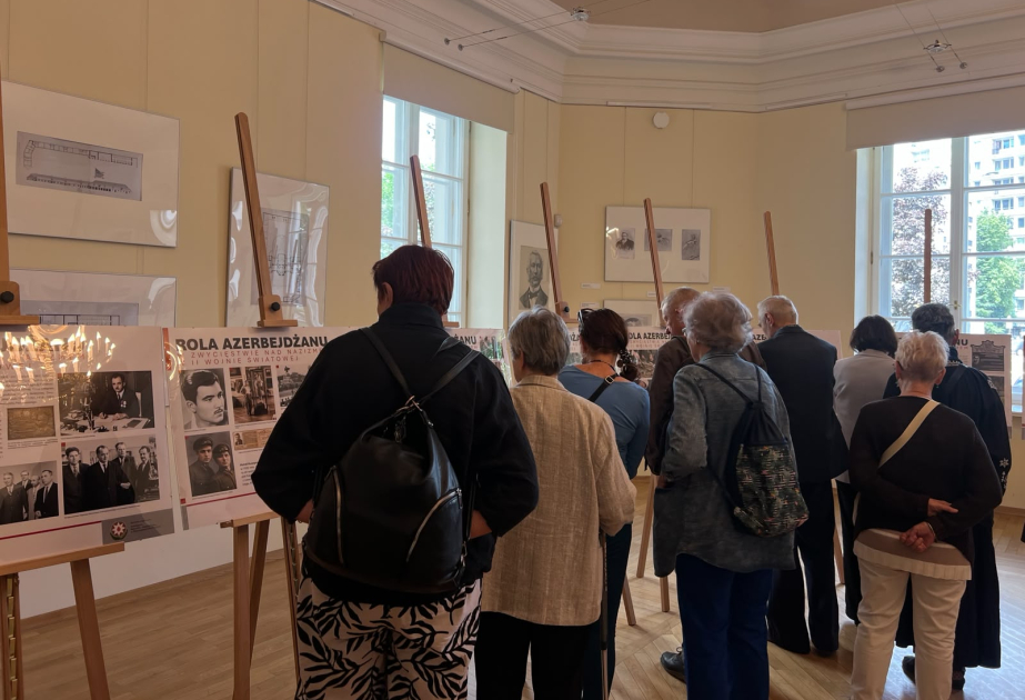 Warsaw hosts exhibition on Azerbaijan's role in the victory over nazism in World War II