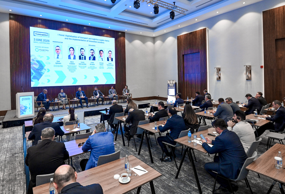 “Bir pəncərə” informasiya sistemi Xəzər Beynəlxalq Nəqliyyat, Tranzit və Logistika Forumunda təqdim olunub