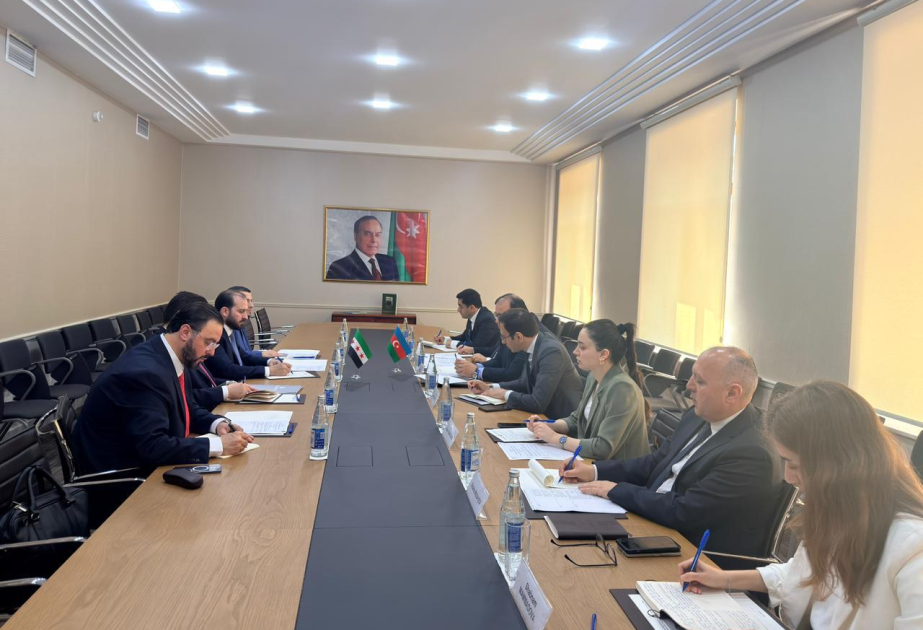 Azərbaycan ilə Suriya arasında ilk konsulluq məsləhətləşmələri aparılıb