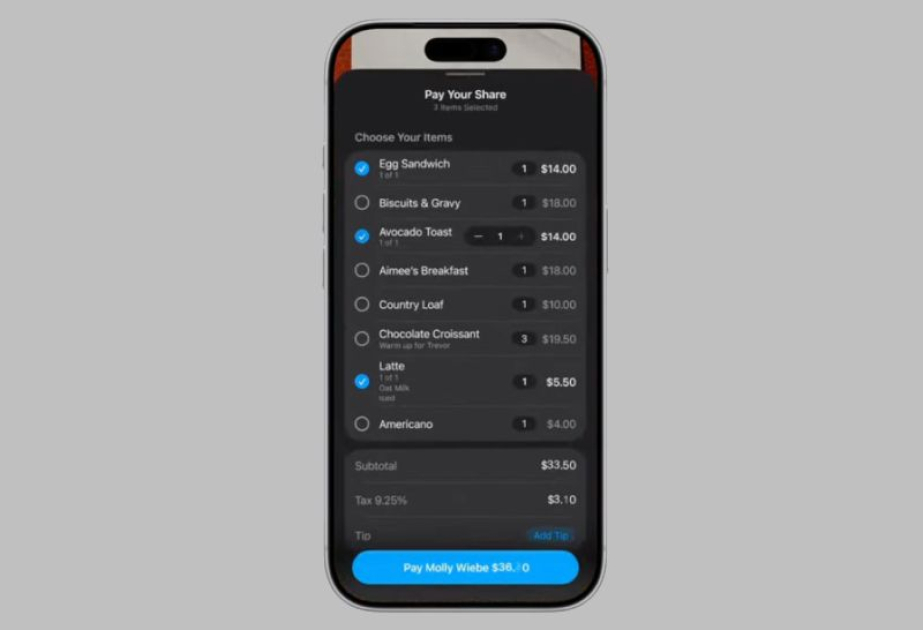 Apple решает проблему разделения счета с помощью новой функции «Siri в камере»