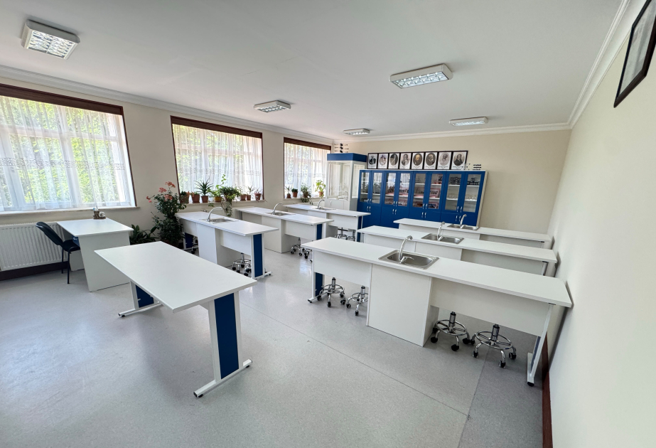 Naxçıvanın təhsil müəssisələrində yeni laboratoriyalar yaradılıb