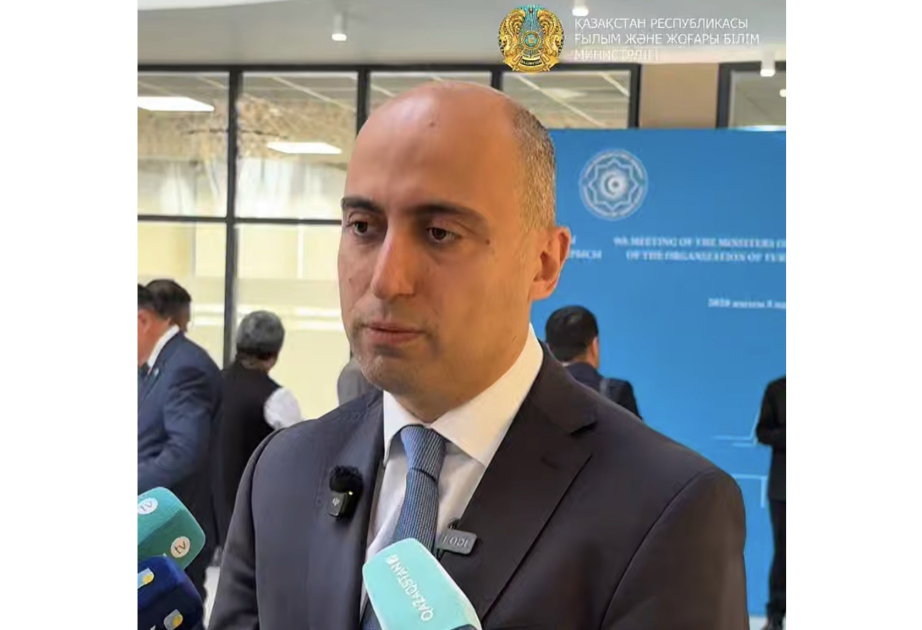 Emin Əmrullayev Azərbaycan və Qazaxıstanın təhsil sahəsində əməkdaşlığını yüksək qiymətləndirib