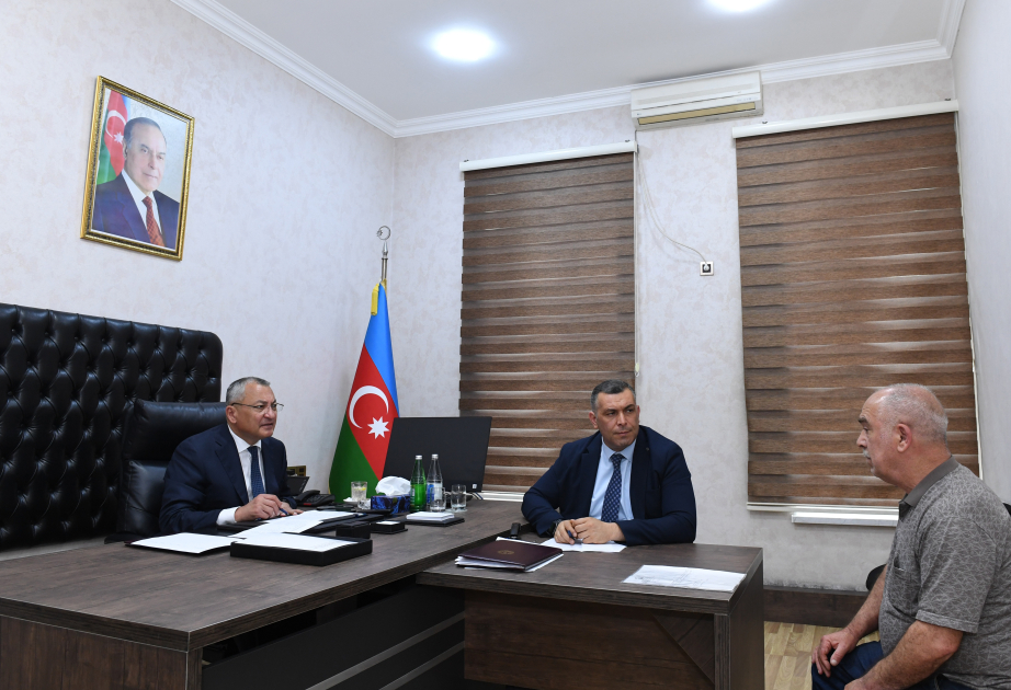 Keçmiş məcburi köçkünlərin müraciətləri dinlənilib