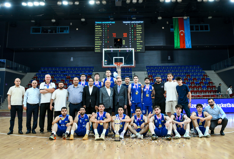 AzTU komandası Tələbə Basketbol Liqasının qalibi olub