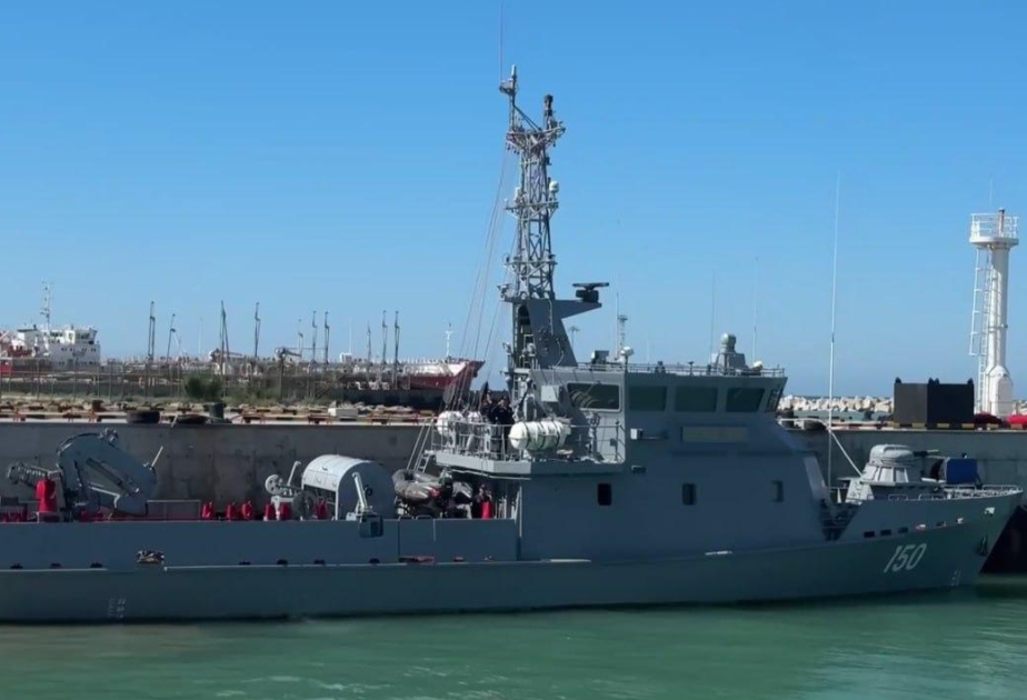 Qazaxıstan HDQ hərbi qulluqçuları Xəzər akvatoriyasında döyüş təlim tapşırıqlarını yerinə yetiriblər