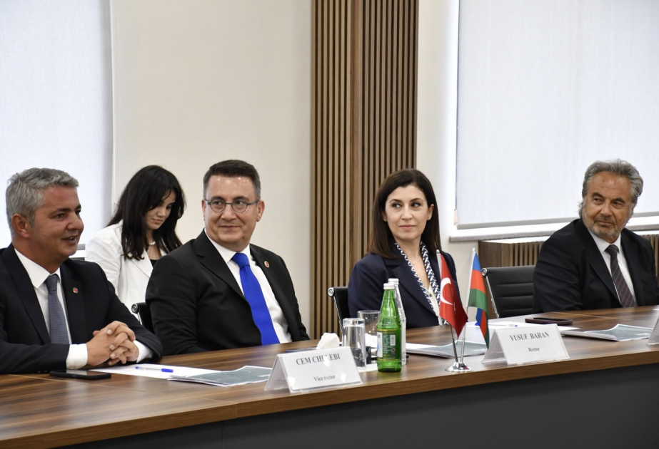 Türkiyənin İzmir Yüksək Texnologiya İnstitutunun nümayəndə heyəti Qarabağ Universitetində olub