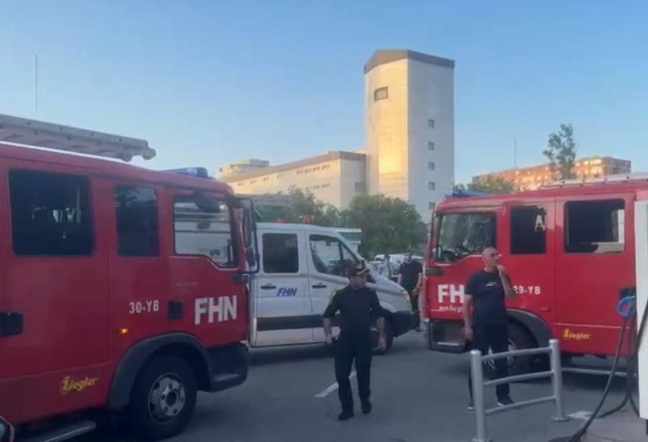 Yasamal rayonunda Həsən bəy Zərdabi küçəsindəki obyektdə yanğın baş verib