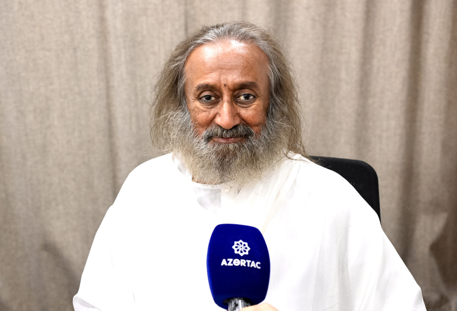 Sri-Sri Ravi Şankar: Dünyadakı münaqişələrin bitməsinin yeganə çıxış yolu dialoqdur
