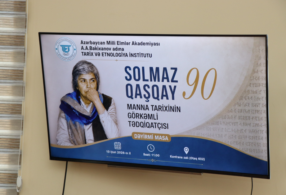 Manna dövlətinin fundamental tədqiqatçısı: Solmaz Qaşqayın elmi irsi bu gün də aktualdır